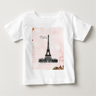 Vintage Eiffel Tower Baby T-Shirt