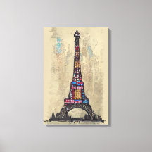 Vintage Eiffel Tower