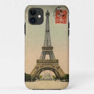 Vintage Eiffel Tower iPhone 11 Case
