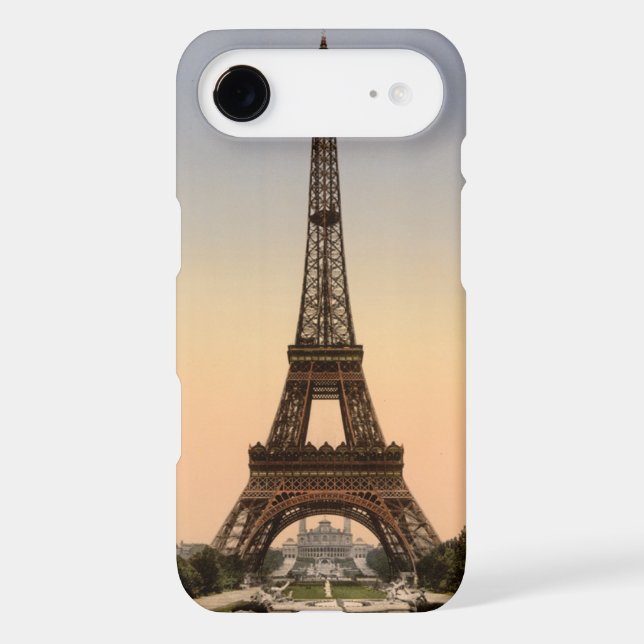 Vintage Eiffel Tower Case-Mate iPhone Case (Back)
