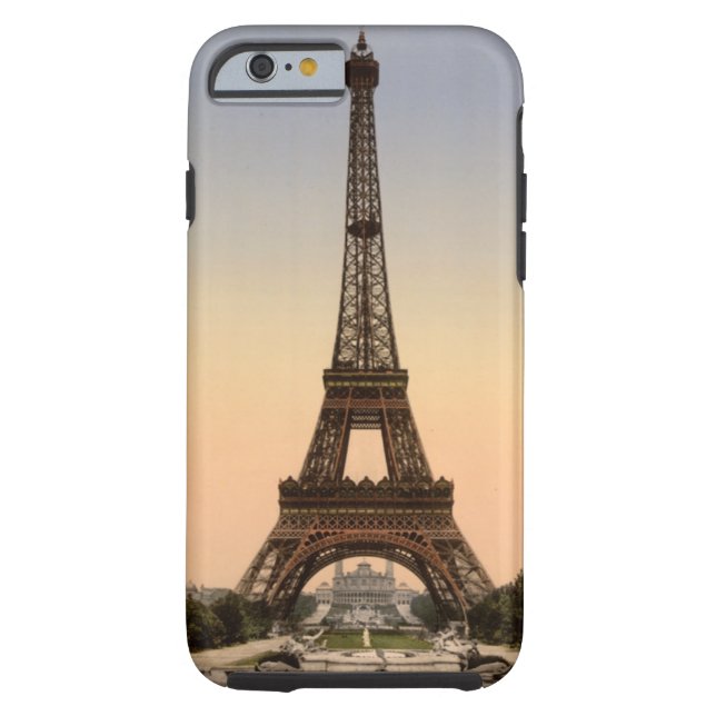 Vintage Eiffel Tower Case-Mate iPhone Case (Back)
