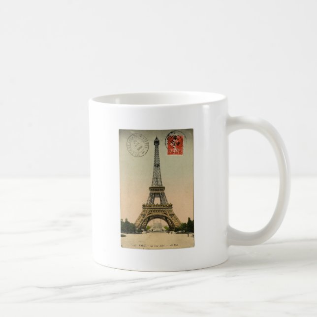 Vintage Eiffel Tower Coffee Mug (Right)
