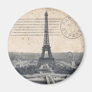 Vintage Eiffel Tower Magnet