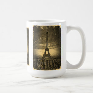 Vintage Eiffel Tower Paris #2 - Mugs