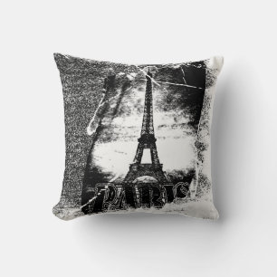 Vintage Eiffel Tower Paris #2 - Pillow