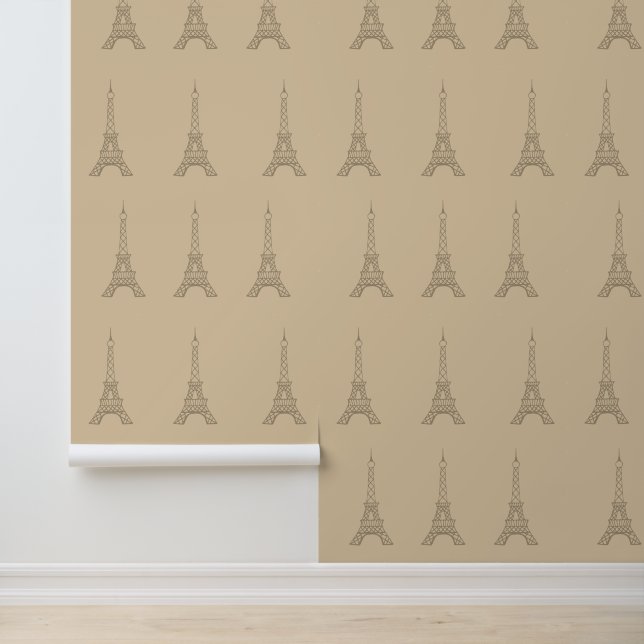 Vintage Eiffel Tower Wallpaper  (Application)