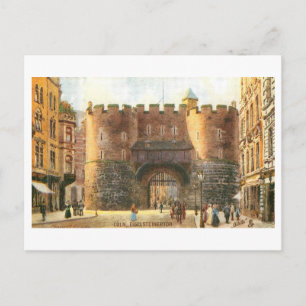 Vintage Eigelstein City Gate, Germany Postcard