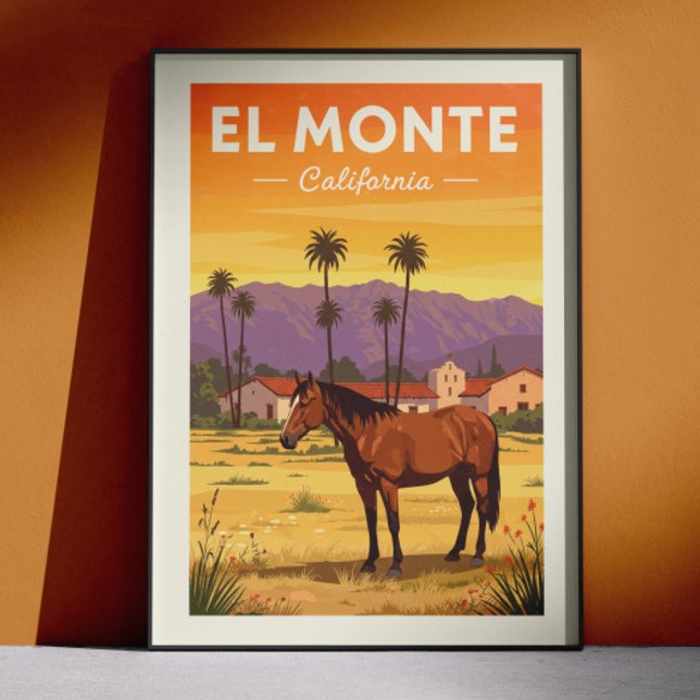 Vintage El Monte California Poster (Creator Uploaded)
