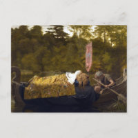 Vintage Elaine The Lady of Shalott King Arthur