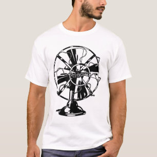 Vintage Electric Fan Graphic T-Shirt – Retro Appli