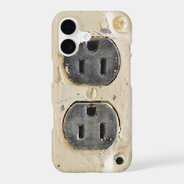 Vintage Electrical Outlet (Back)
