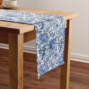 Vintage Elegance: French Shabby Chic  Long Table Runner