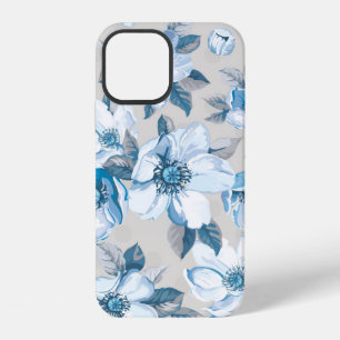 Vintage elegance seamless pattern with blossoming iPhone 12 case