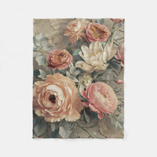 Vintage Elegance Textiles Fleece Blanket