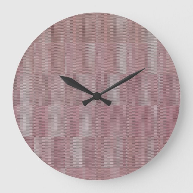 Vintage Elegant Abstract Beautiful Background Large Clock (Front)