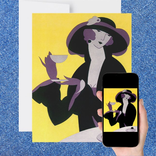 Vintage Elegant Afternoon Tea Party Invitation (Creator Uploaded)