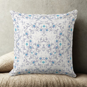 vintage elegant antique floral pattern cushion