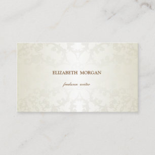 Vintage Elegant,Chic,Lace Business Card