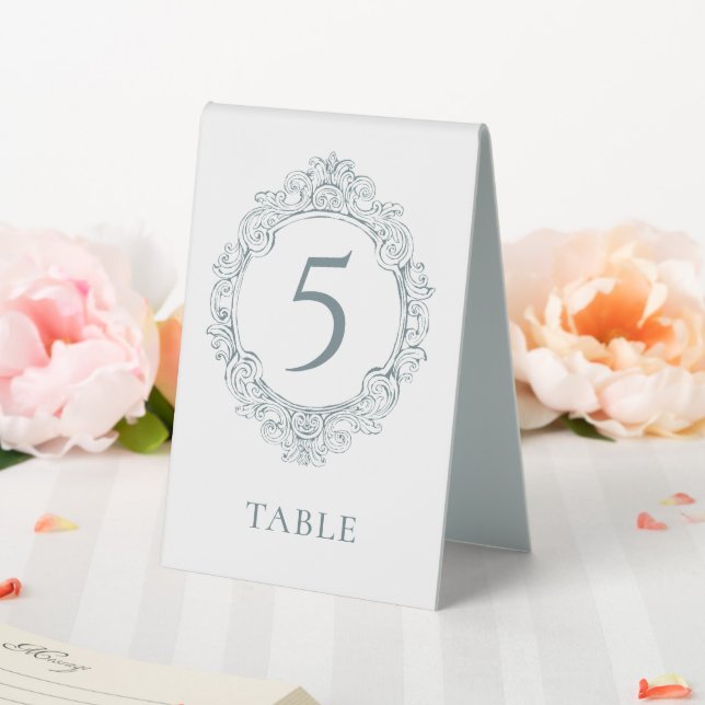 Vintage Elegant Dusty Blue Baroque Wedding (In SItu (Wedding))