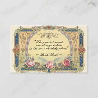 Vintage Elegant French Country Business Card