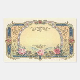 Vintage Elegant French Country Stickers