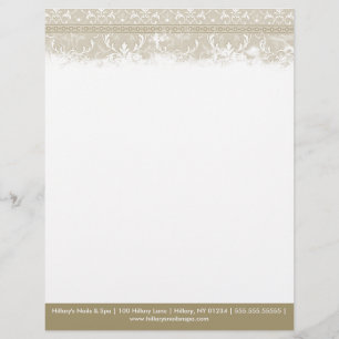 Vintage Elegant Letterhead