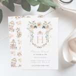 Vintage Elegant | Little Princess Birthday Party Invitation<br><div class="desc">Muted colours, soft illustrations, and ethereal details like cascading flowers make this collection truly magical for either a baby shower or a Little Princess birthday party. This fairytale-inspired theme is a whimsical one, and you can really make it your own. The princess baby shower blends perfectly with a fairytale, enchanted...</div>