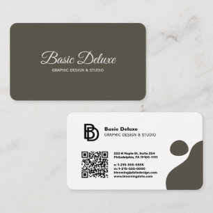 Vintage Elegant Retro – Modern  Business Card