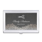 Vintage Elegant Silver Damask - Indie Hair Stylist