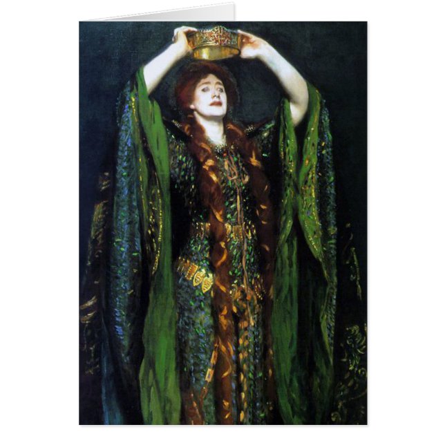 Vintage Ellen Terry as Lady Macbeth (Front)