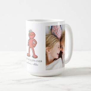 Vintage Elmo   Best Grandpa - Photo Coffee Mug