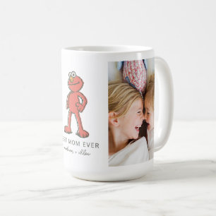 Vintage Elmo Best Mum - Photo Coffee Mug