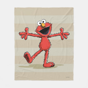 Vintage Elmo Fleece Blanket