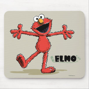Vintage Elmo Mouse Mat