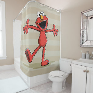 Vintage Elmo Shower Curtain