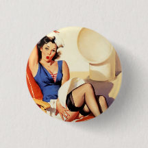 Vintage Elvgren Cruise Ship Retro Pin Up Girl
