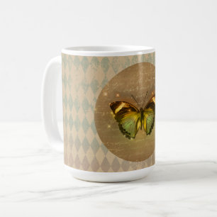 Vintage Enchanted Butterfly Coffee Mug
