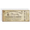 Vintage Engagement Party Ticket Invitation III