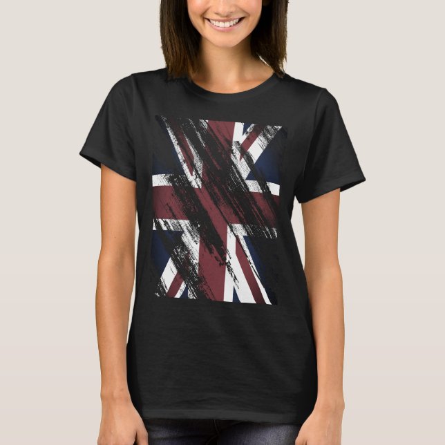 Vintage England Flag  T-Shirt (Front)
