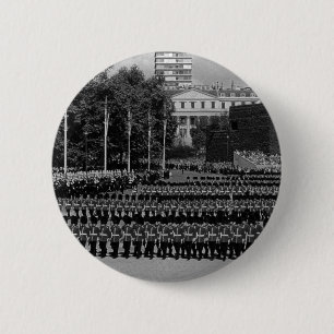 Vintage England Guards marching in slow time 6 Cm Round Badge