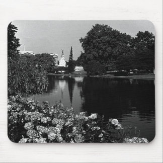 Vintage England London Buckingham St James Park Mouse Mat
