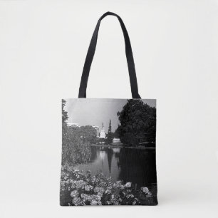 Vintage England London Buckingham St James Park Tote Bag