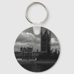 Vintage England London parliament houses Key Ring
