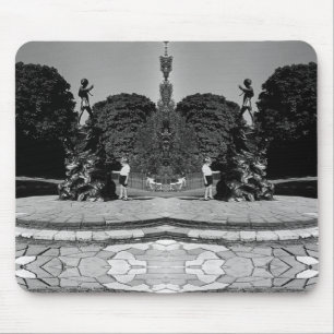 Vintage England London Peter Pan statue Kensington Mouse Mat