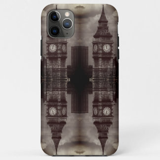 Vintage England London post office tower Big ben iPhone 11 Pro Max Case