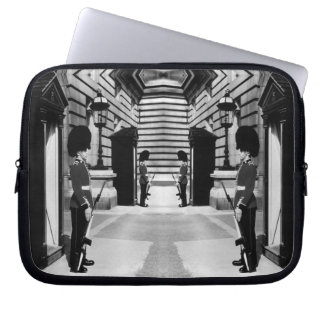 Vintage England London sentry at Buckingham Mouse Laptop Sleeve