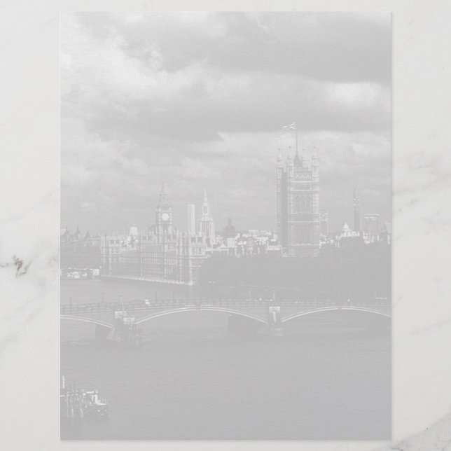 Vintage England London The River Thames (Front)