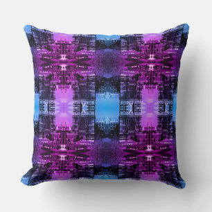Vintage England London Westminster Abbey 1970 iPad Cushion