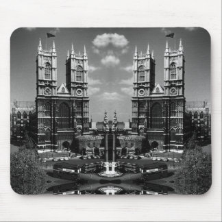 Vintage England London Westminster Abbey Mouse Pad