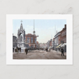 Vintage England  Maidstone High Street 1890's Postcard